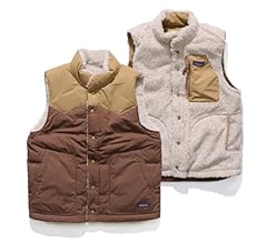 Patagonia ダウンベスト ベージュ/ブラウン patagonia/パタゴニア】メンズ・リバーシブル・ビビー・ダウン